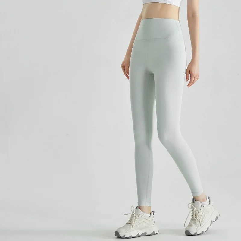 

Брюки для йоги, дышащие женские быстросохнущие леггинсы с микророгами, эластичные брюки с нитью, весенние блестящие женские брюки большого размера, повседневные брюки