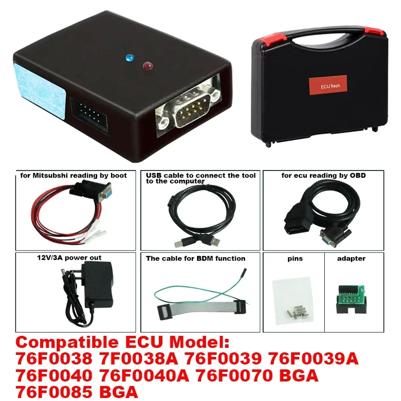 2024 ECU Flasher Programmer for Toyota Lexus Denso Support 2015 + obd Write & Some OBD Models Read for NEC 7F00XX Series MCU