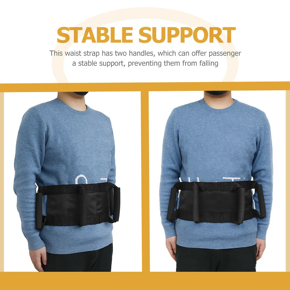 

Motorcycle Passenger Safety Strap High-Grade Oxford Cloth Waist Support Belt Riding Auxiliary Strap Rider Hold Tight Motorbike