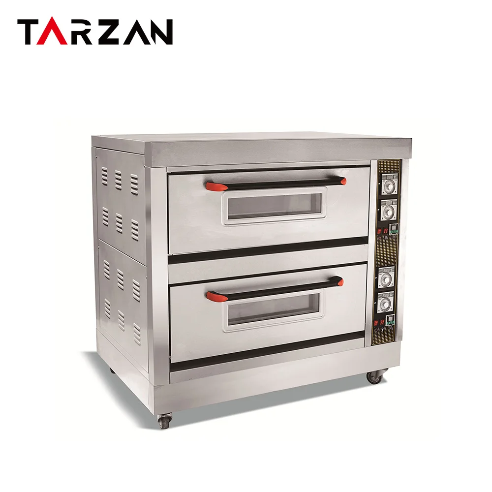 

Stainless Steel Gas Oven For Professional Bread And Pizza Baking