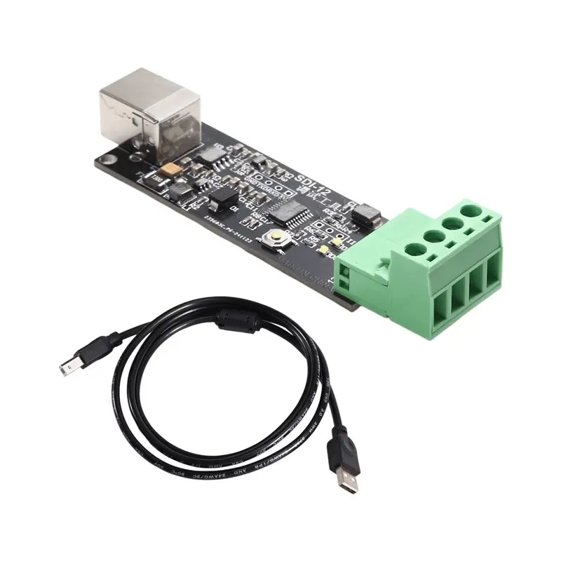 USB To SDI-12 Board Protocol Capture Debugger Converter SDI12 Sensor Test-ABWO