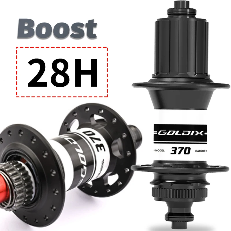 

GOLDIX M370 Трещотка Mtb Boost Hub с 28 отверстиями 36T Cube Pro 7 Noisy 28 отверстий Трещотки ступицы для горного велосипеда 148x12 Передние 15x110