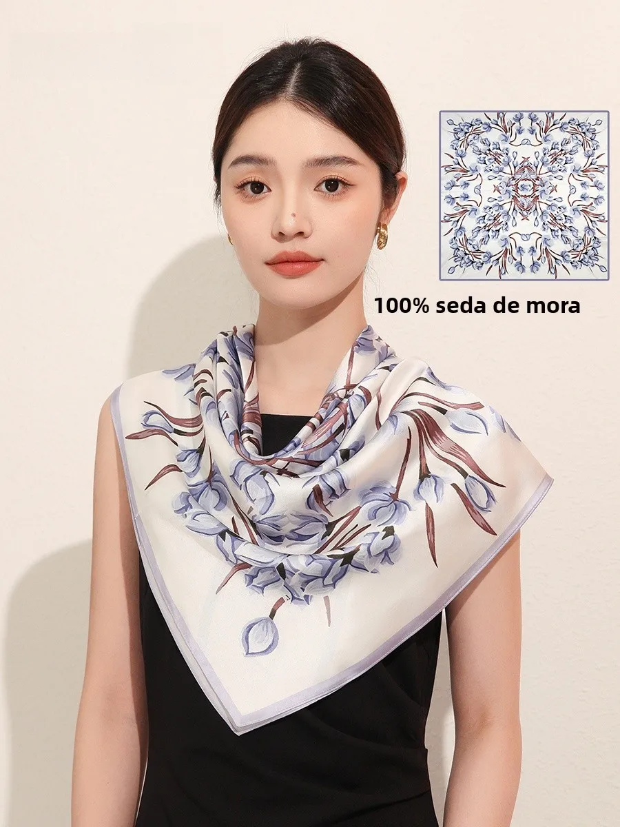 Echarpe-en-soie-authentique-pour-femme-style-chinois-tendance-coffret-cadeau-polyvalent-printemps-automne-hiver-motif-vegetal-saisonnier