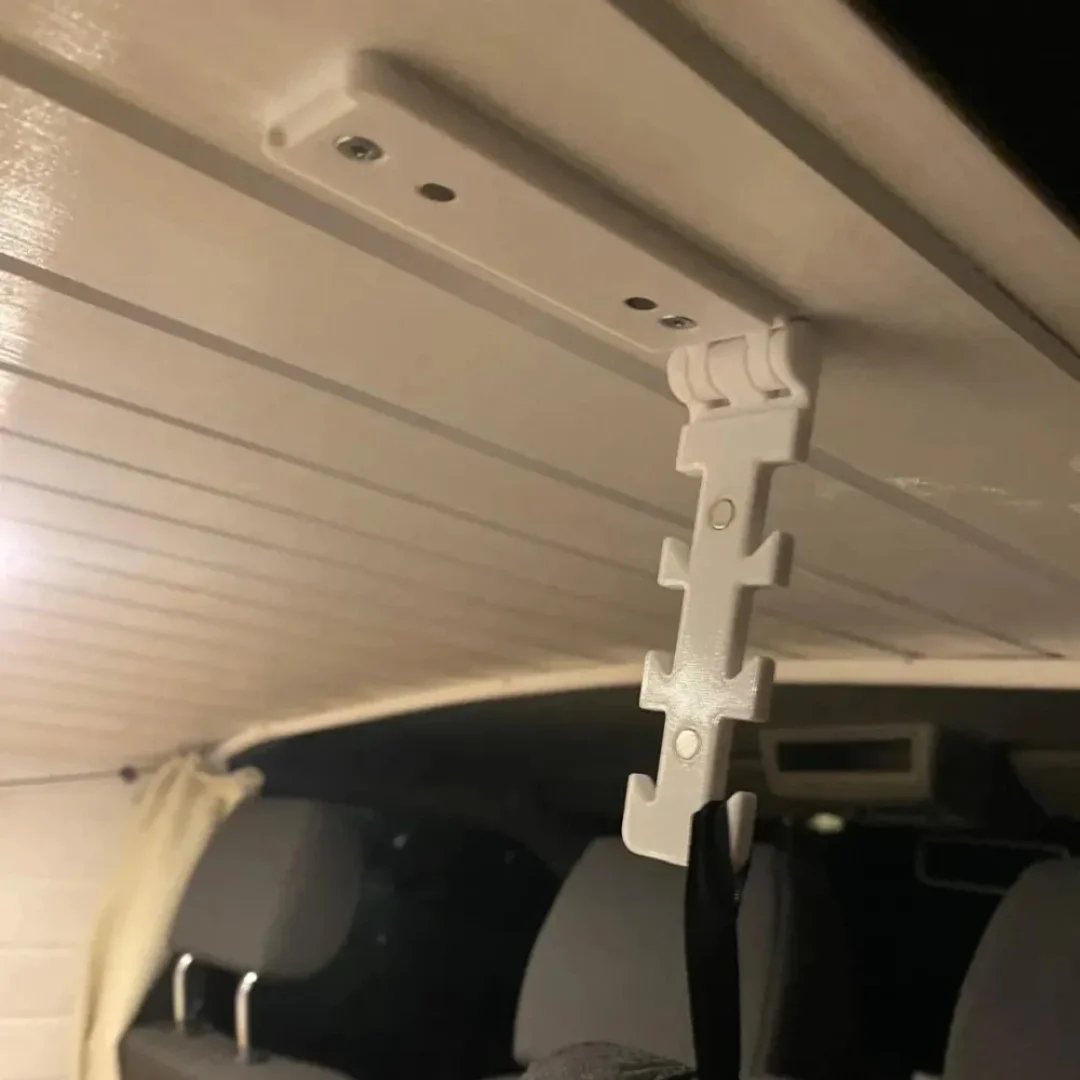 

1PC Caravan RV Ceiling Hook That Can Hold 5 Pieces Of Clothing, Saving Space For Storing Items In Small Spaces Camper Accessorie