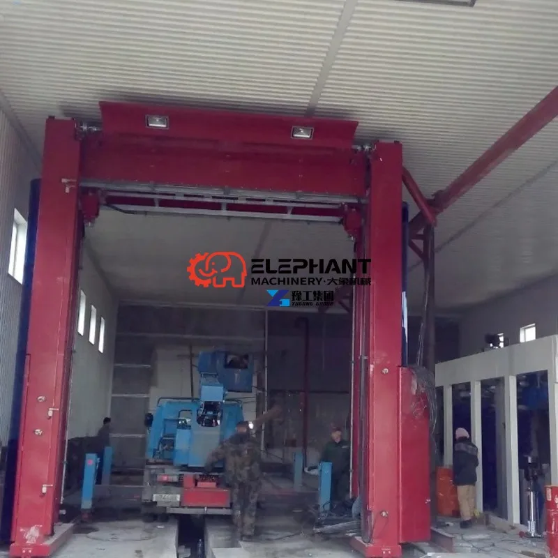 Automatic Bus Washer Equipment Supporting Truck Wash Center, Commercial Large Vehicle Integrated Cleaning System