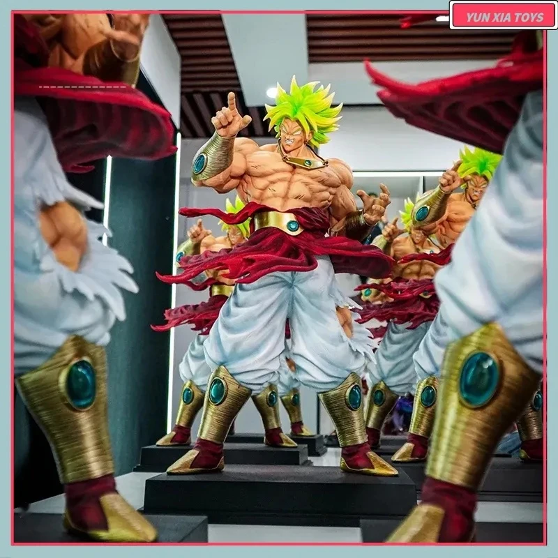 

Аниме Dragon Ball 46 см фигурка Broli фигурки Super Saiyan Broli фигурка куклы из ПВХ украшения статуя коллекция модель подарки