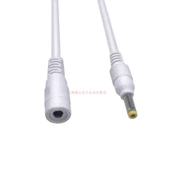 0.5MM2 power cord white 20AWG 3M 12V white DC extension cable 4.0*1.7mm male to female wire harness monitoring router available