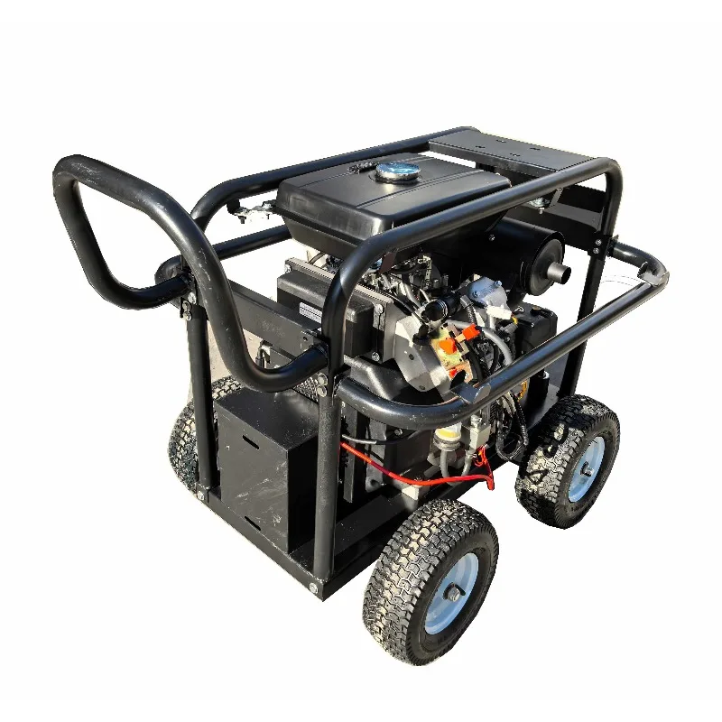 7200PSI 500bar 37HP Engine Water Jet Cleaning Machine AR Pump 22LPM Industrial Rust Removal Equipment