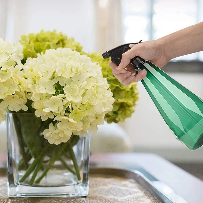 زجاجات بخاخ مياه للتنظيف ، زجاجات فارغة ، بخاخ زناد ، بستنة ، منعش الهواء ، صحن