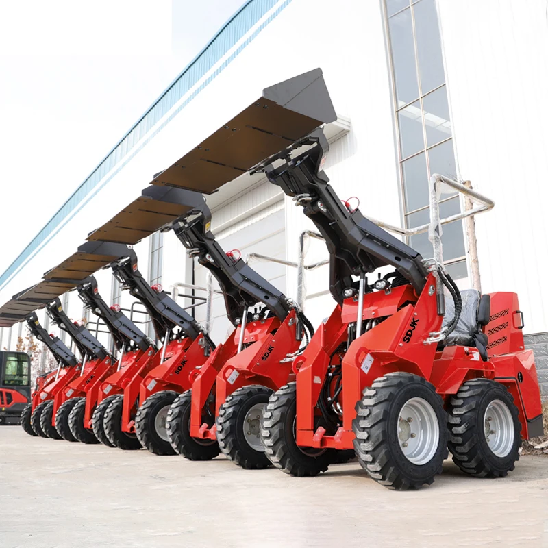 Special offer slip loader diesel power farm special mini loader can be equipped with customized auxiliary tools