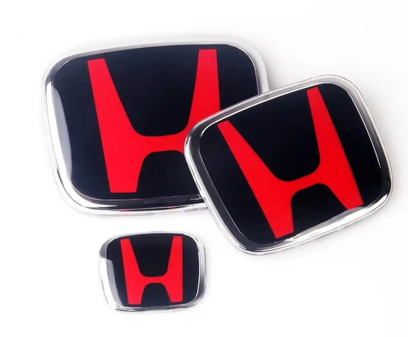 High Quality Car Custom Emblems Logo 3D ABS city fit