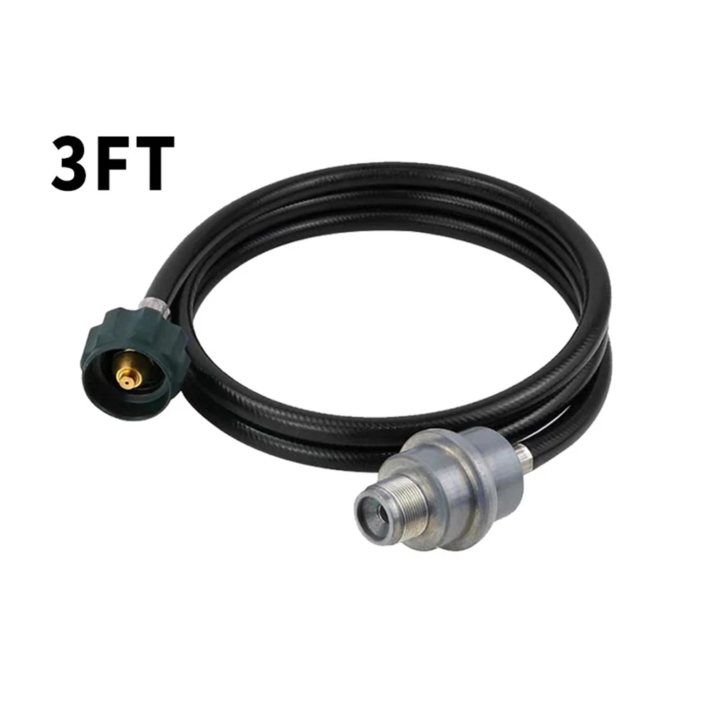 

1pc Propane Adapter Hose Propane Fuel Filter With Hose 3/6ft Propane Connector For 20-40lb Propane Tanks Heating