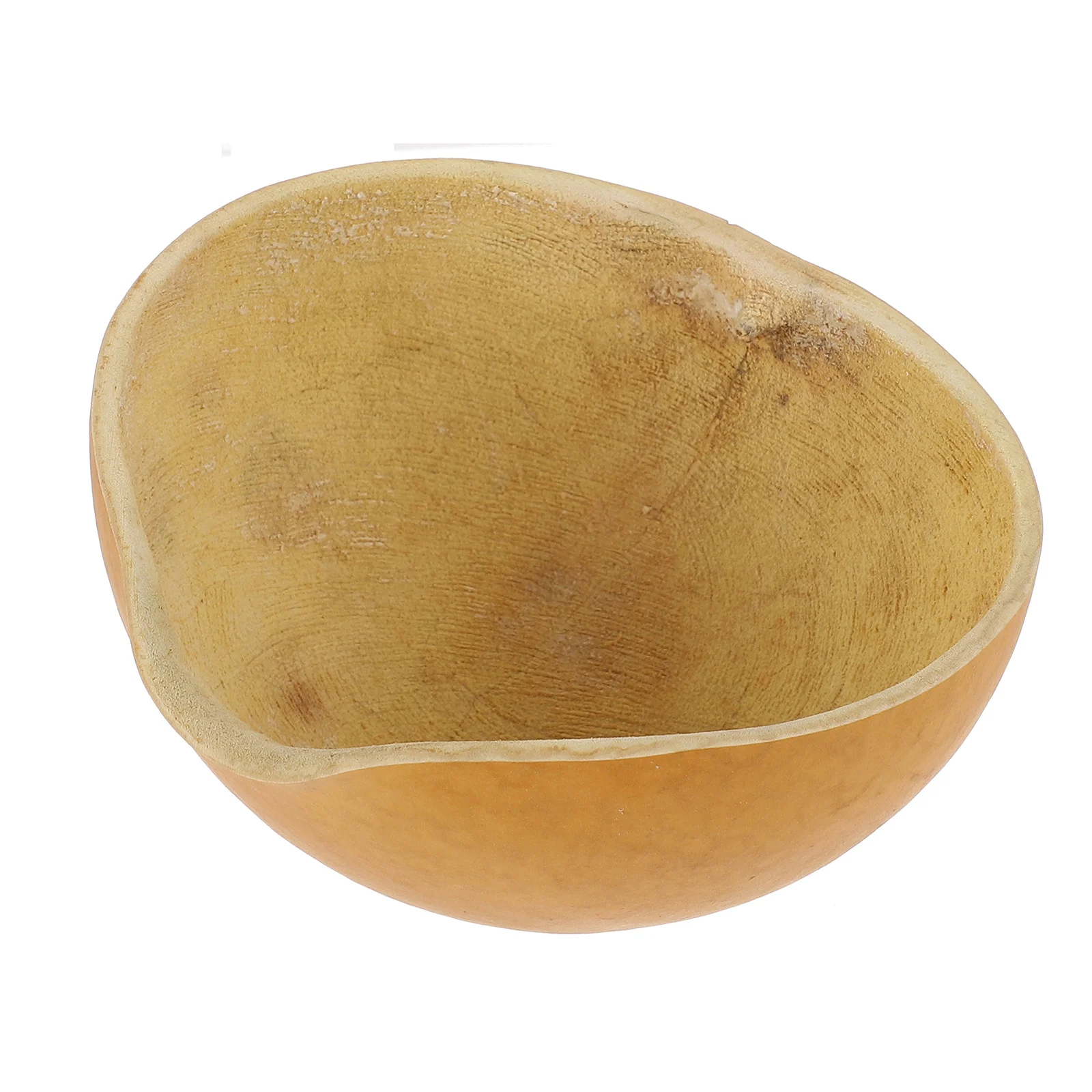 

1Pcs Natural Gourd Water Scoop Handmade Traditional Household Water Ladle for Kitchen Garden Use Yellow Natural Gourd Scoop