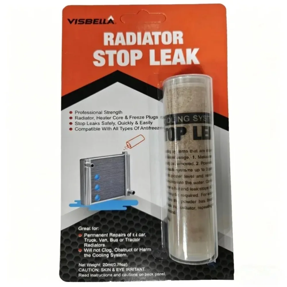 Stop Leak Powder Car Radiator Used For Universal Cooling System Repair, Rust Prevention Kit