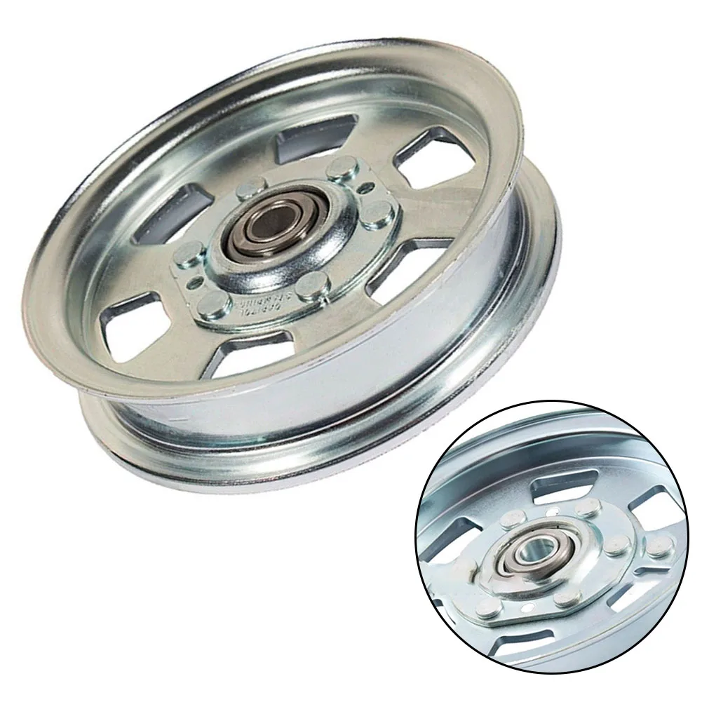 Metal Lawn Mower Idler Wheel For 033-2000-00, 033-7201-00, 033-8000-00 Idler Wheel Ensures Smooth And Efficient Belt Rotation