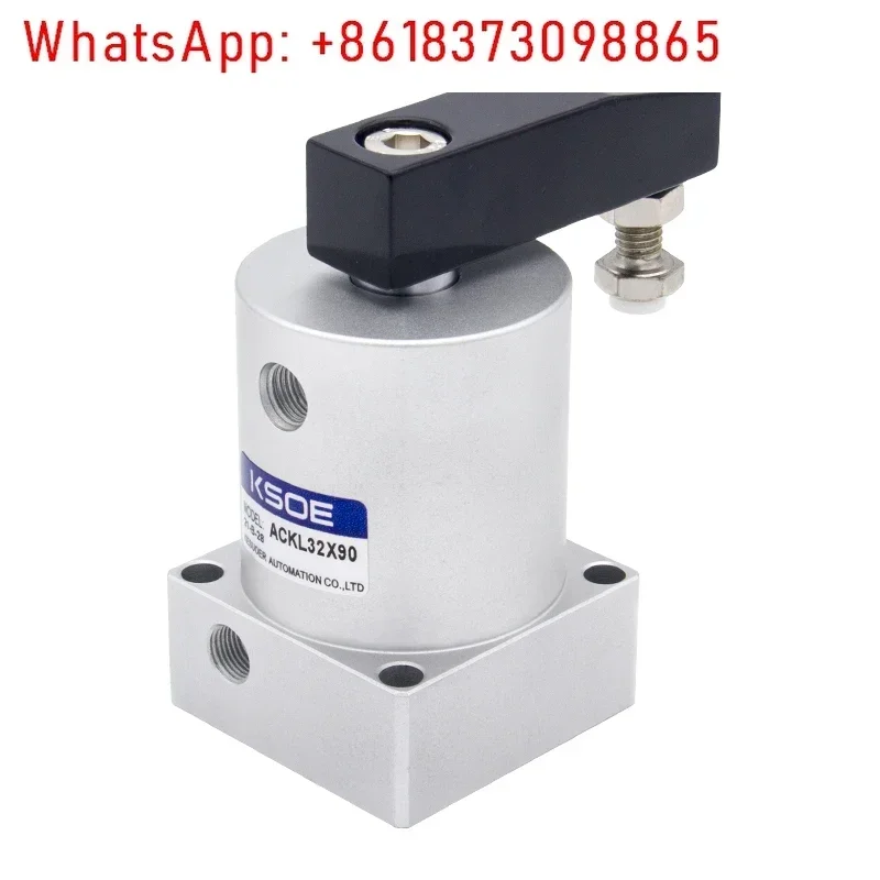 

Pneumatic small ACK cylinder SRC25/32/40/50/63-90-R/L90 degree rotation angle clamping down HSR