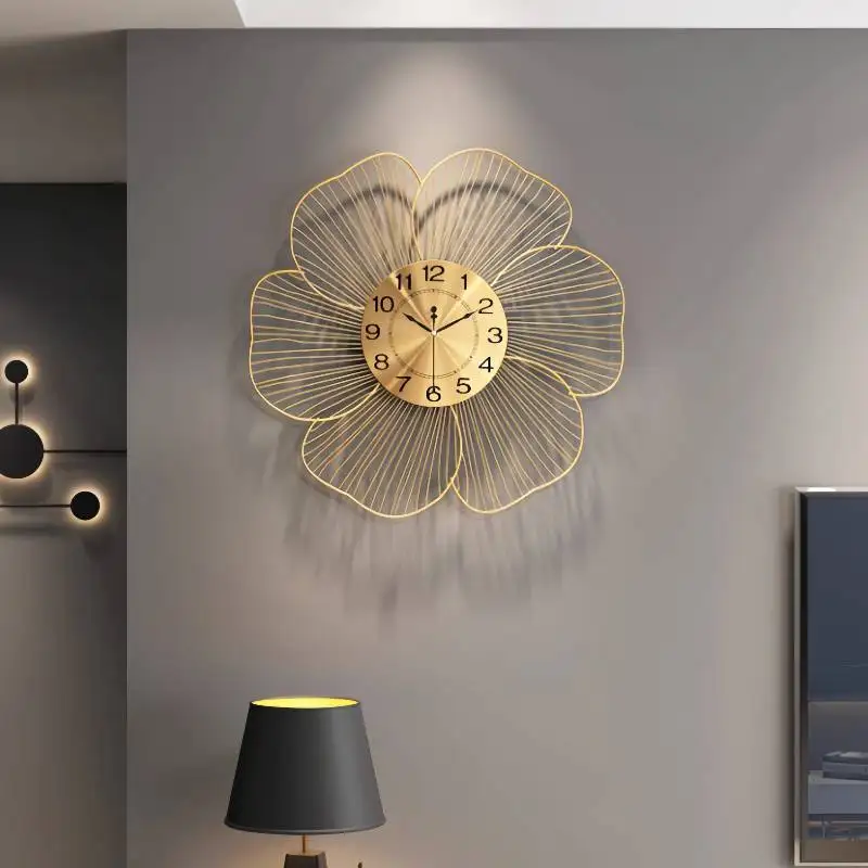 Reloj de Pared de Diseño Elegante y Luminoso, Reloj de Pared Personalizado Único, Reloj de Pared Moderno y Estético, Reloj de Pared Artístico Silencioso, Decoración de Habitación