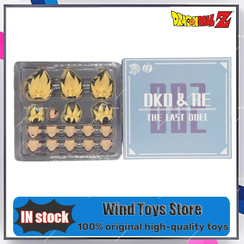 

In Stock Recustom & DKO Dragon Ball Z SHF Final Duel Power Son Goku Avatar Accessories Head Sculpture Anime Action Figure Gift