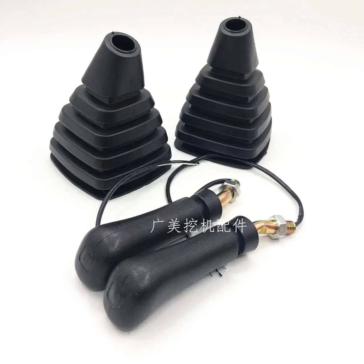 Excavator accessories For Xinyuan wheel excavation XY65/75W-8 joystick handle glue dust cover hand handle glue cover