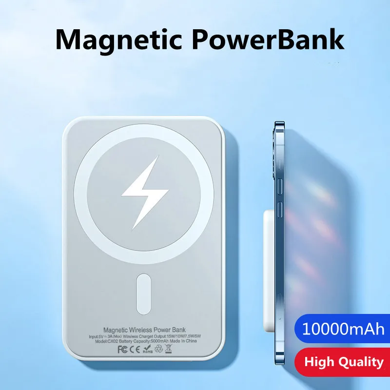 Powerbank magnetico per iPhone Batteria esterna originale Caricabatterie wireless portatile per batteria di ricambio Apple Magsafe Power Bank