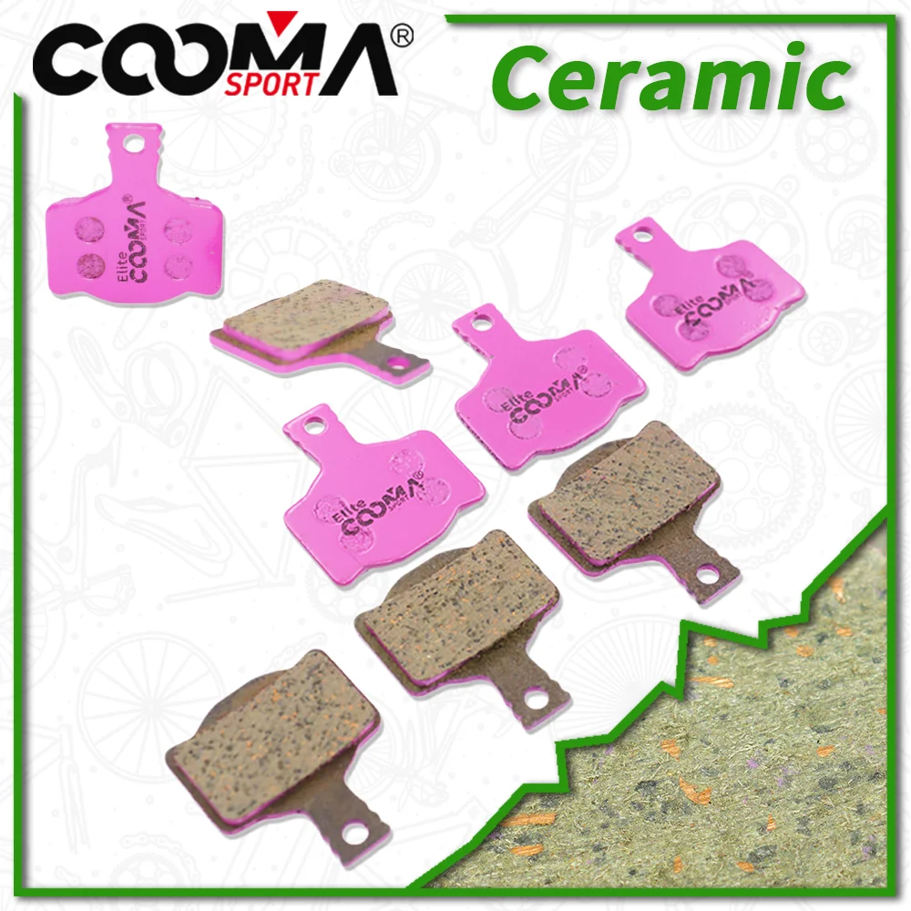 4 Pairs Ceramic Bicycle Brake Pads for Magura Pad 7.R / 7.P / 7.C / 7.S, and MT2, MT4, MT6, MT8, MTS Caliper, Elite Class