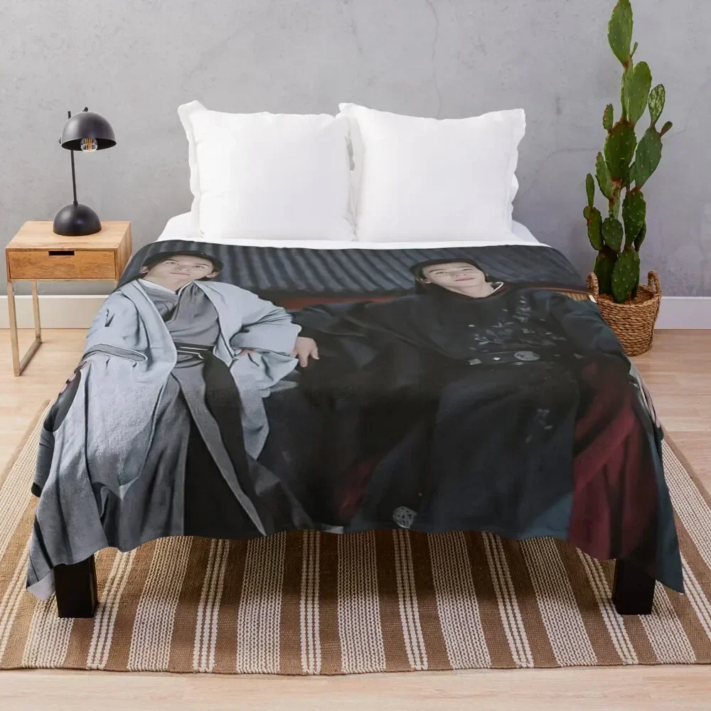 

Word of Honor - Zhou ZiShu & Wen KeXing Throw Blanket anime Decoratives Blankets Soft Plaid Furry Blankets
