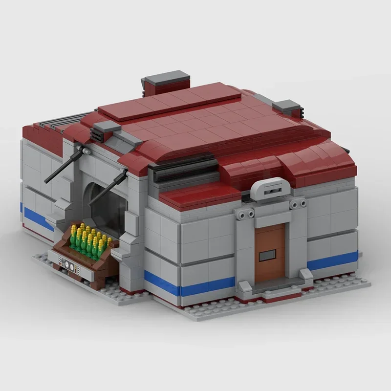 Popolare Star Movie Modello Moc Mattoni da costruzione Coruscaner House Tecnologia Blocchi modulari Regali Giocattoli di Natale Set fai da te Assemblaggio