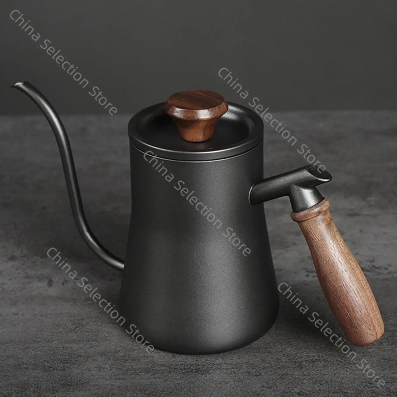 

550ml Pour Over Coffee Kettle Stainless Steel Gooseneck Tea Water Pot Chic Cafe Barista Kitchen Accessories