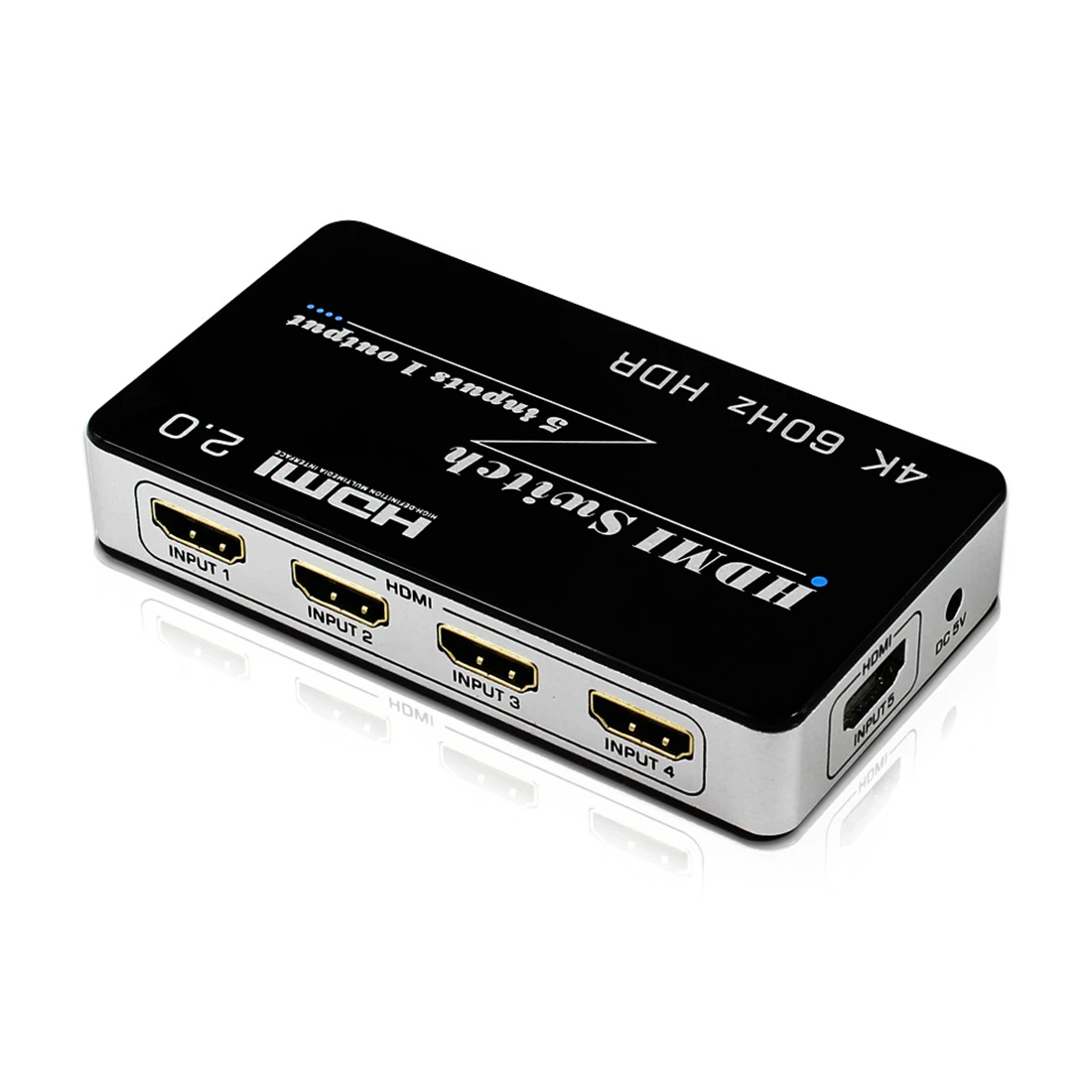 HDMI Switch 5 in 1 Out 4K @ 60Hz