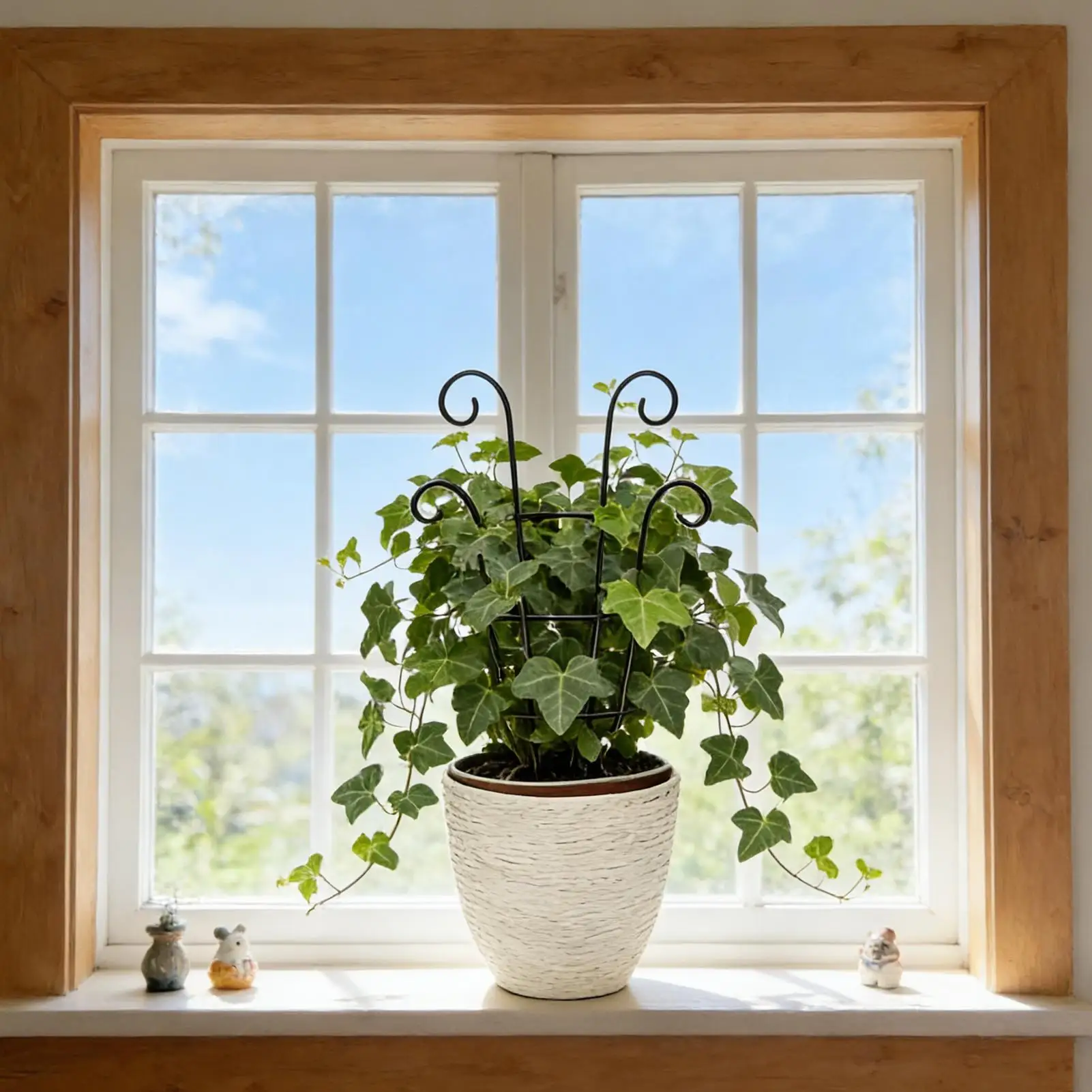 

Plant Trellis Indoor 4 Pieces Metal Plant Support Pillar 36cm Monstera Climbing Stakes For Indoor Home Office Balcony Porch