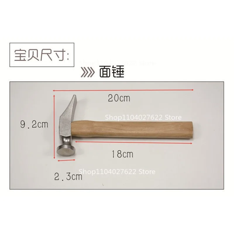 

Молоток для ремонта обуви, ручной работы, для обработки подошвы, стальной, бренд Xuan (Тайвань), для столярных работ