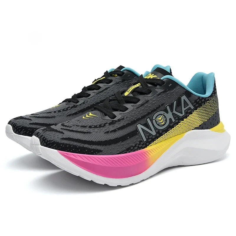 

Men's Running Shoes Breathable Sneakers Mesh Non-Slip Cushioning Outdoor Jogging Couple Trainer Race Luxury Shoes Off-road Shoes