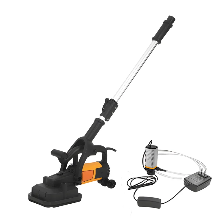 

4 Heads Handheld Grinder, Concrete Floor Grinding and Polishing Machine, Planetary System with 12PCS Diamond Pads