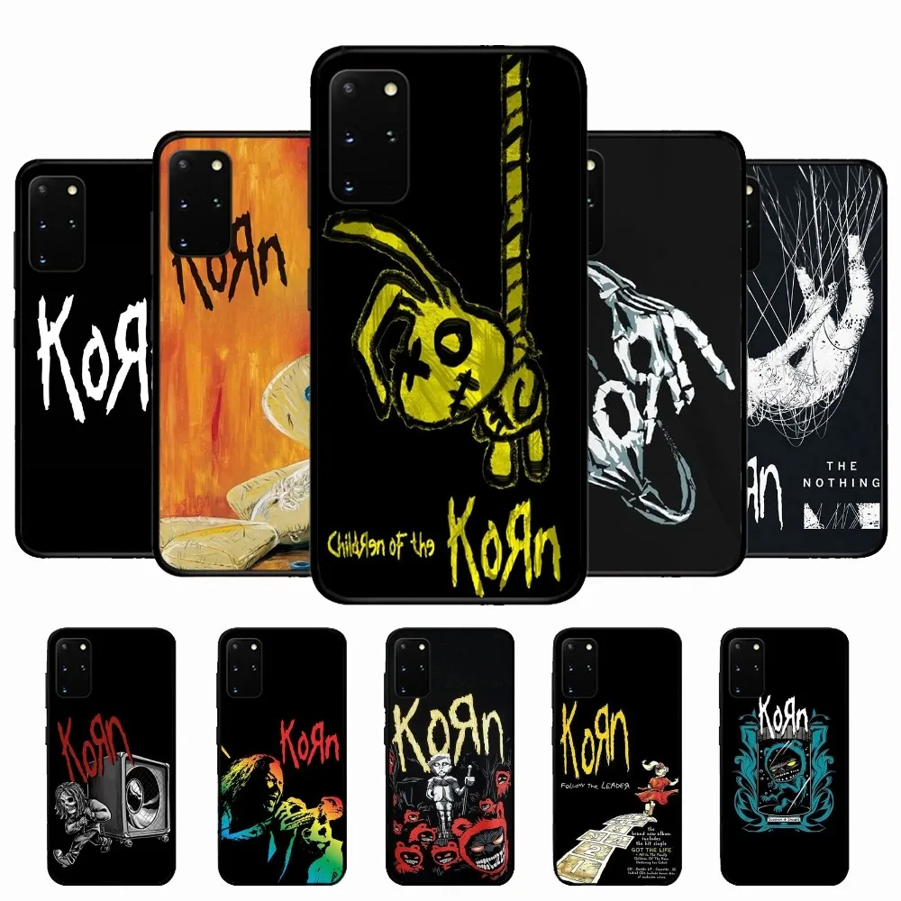 K-korn-Rock Band Phone Case For Samsung S 9 10 20 21 22 23 30 23 24 Plus Lite Ultra FE S10lite Fundas