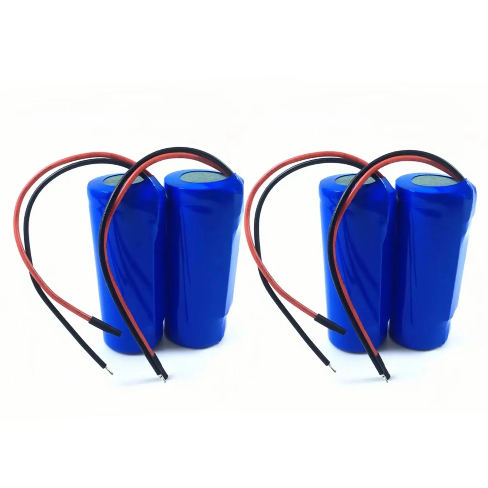 

4PCS 18500 LiFePO4 Battery 3.2V 1200mAh with electric wire for Flashlight Blood glucose meter Electric mosquito swatter Juicer