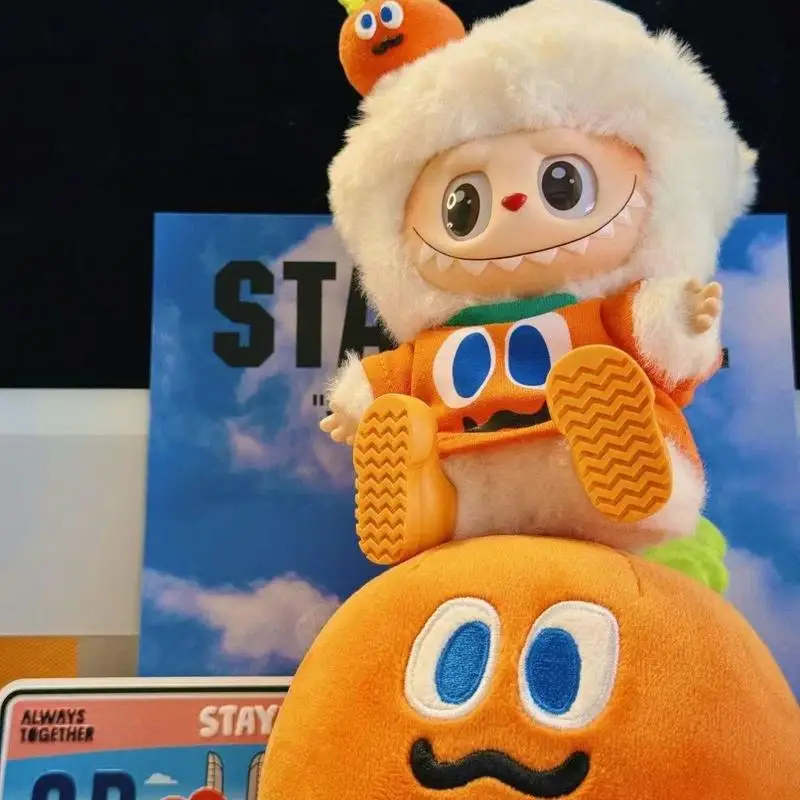 ل Labub 17 سنتيمتر "الجزر" ملابس الطفل الجيل الثاني والثالث دمى علكة الحلوى تخلق اكسسوارات مفاجئة للملابس