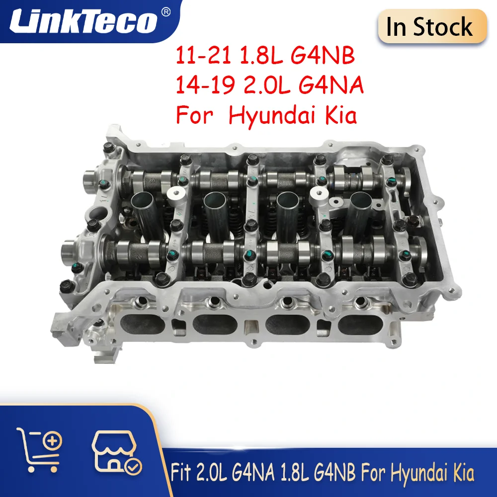 

Cylinder Head Assembly Fit 1.8L G4NB 2.0L G4NA Gas L4 For 11-21 Hyundai Kia Rondo Soul EX Tucson GLS SE 1.8 2.0 211022E000