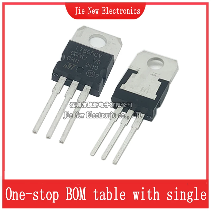 Triode de régulateur de tension, 10 pièces, L7805CV L7806CV L7808CV L7809CV L7810CV L7812CV L7815CV L7824CV L7905CV L7912CV L7915CV TO-220