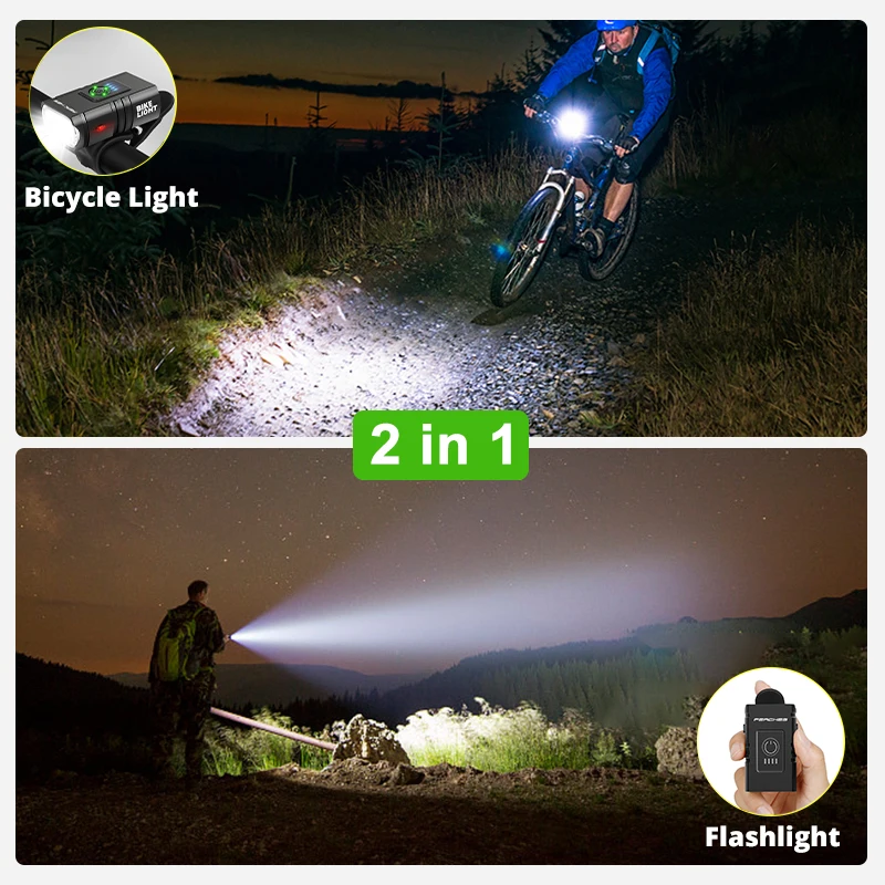 1000Lumen T6 LED Bicycle Light Rechargeable Front MTB Road Bike Headlight Bicycle Flashlight For Bicycle Bike Flashlight Mount