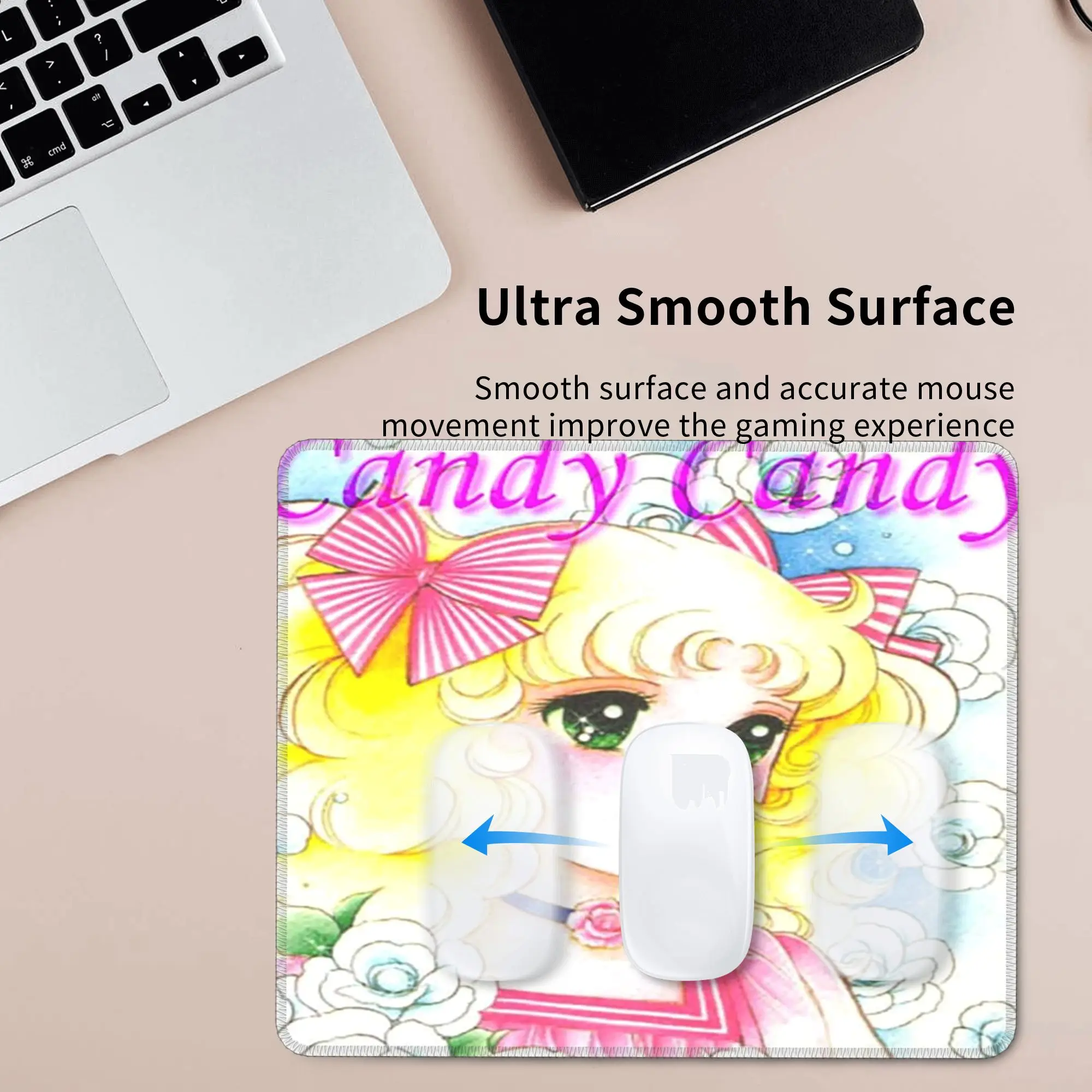 Animation Candy Candy Cartoon Mouse Pad Computer Keyboard Mouse Mat Gaming PC Laptop Desk Mat Office Table Mats