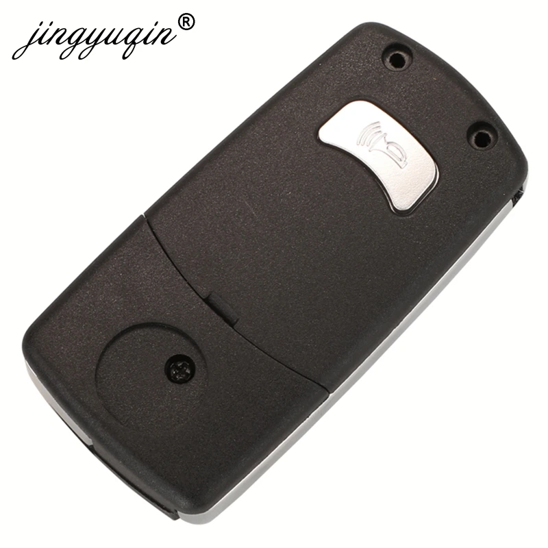 jinyuqin 3Button+Panic Modified Flip Key Case Shell For Hyundai Santafe/Trajet XG/Terracan/Avante XD Without Battery