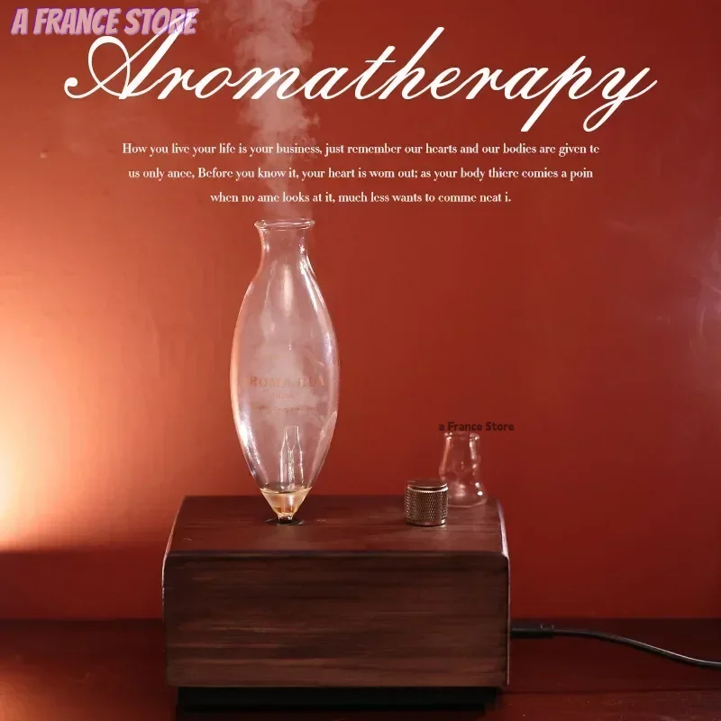 ناشر رائحة خمر التنغستن مصباح بفتيل الروائح آلة المرطب الإضاءة خشب الصندل النقي زيت طبيعي الناشر