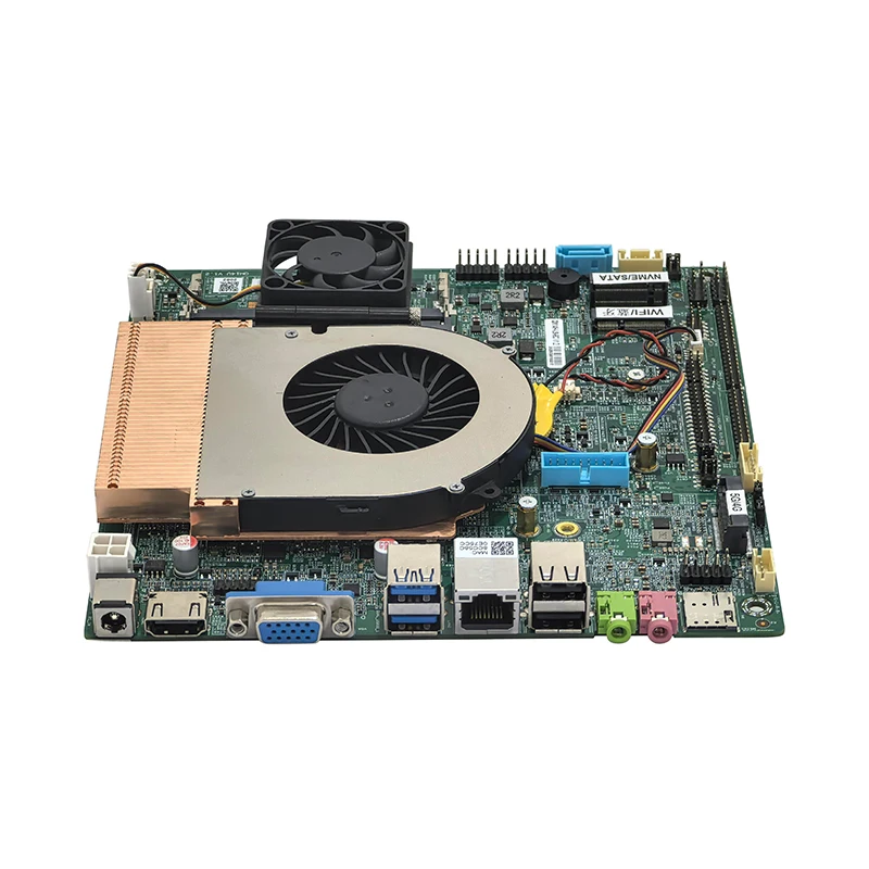 2026 ELSKY QM14U 마더보드 통합 DDR5 메모리 6xRS232 AI 부스트 NPU 메테오 레이크 프로세서 울트라 탑재 썸네일 2