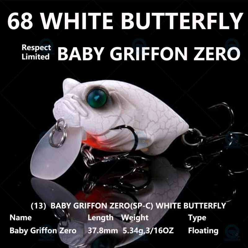 2024.10 NEW WHITE BUTTERFLY JAPAN Megabass Limited COLOR RESPECT68