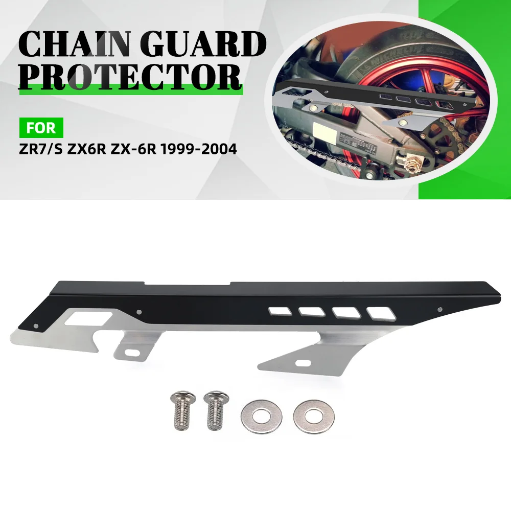 

For Kawasaki ZR-7 ZR7 ZR-7S ZR7S ZX6R ZX-6R 1999-2001-2002-2003-2004 Rear Sprocket Chain Guard Mud Cover Fairing Cowl Protector