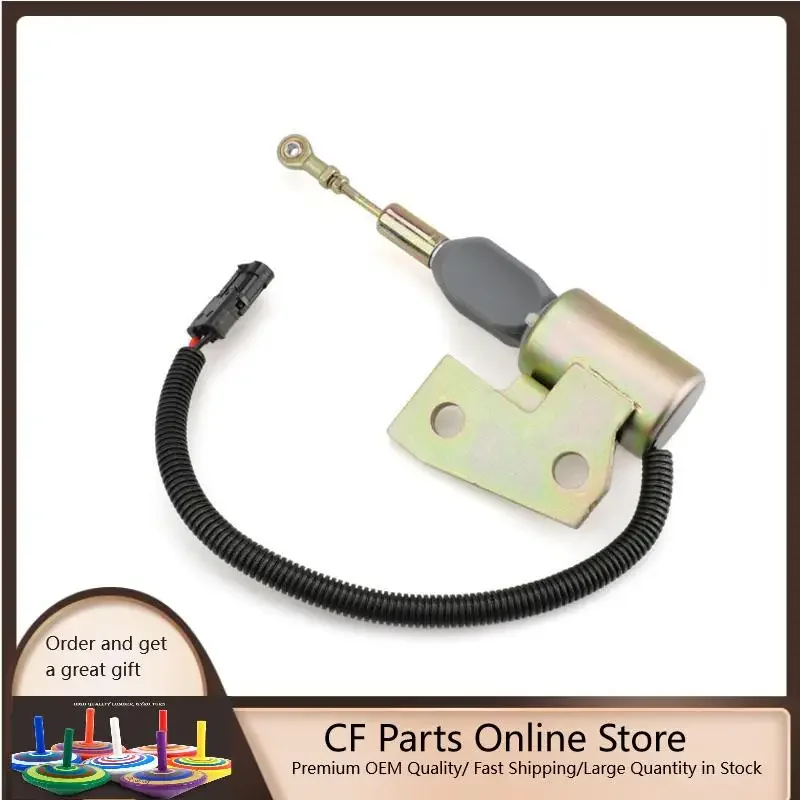 

3991167 Fuel Shut Off Solenoid SA-4941-12 12V for Cummins 4BT Hyundai R130 R170