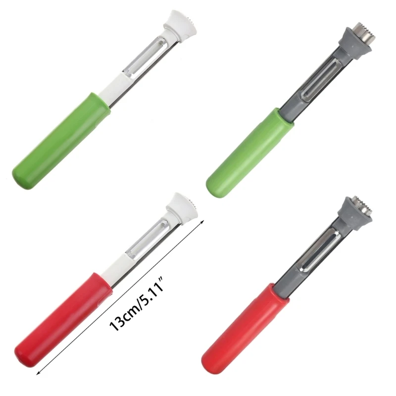 Stainlesss Steels Removers Fruit Skin and Seed Removal Tool Kitchenwares Grade Vegetable Corer Cooking Tool