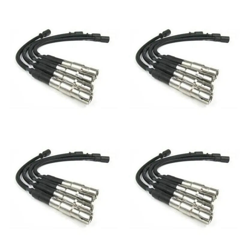

4pcs Spark Plug Wires For Mercedes W245 W169 A180 B180 A200 B200
