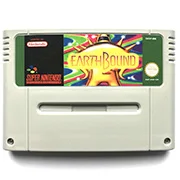 Earthbound with box 16bits game cartridge US Version