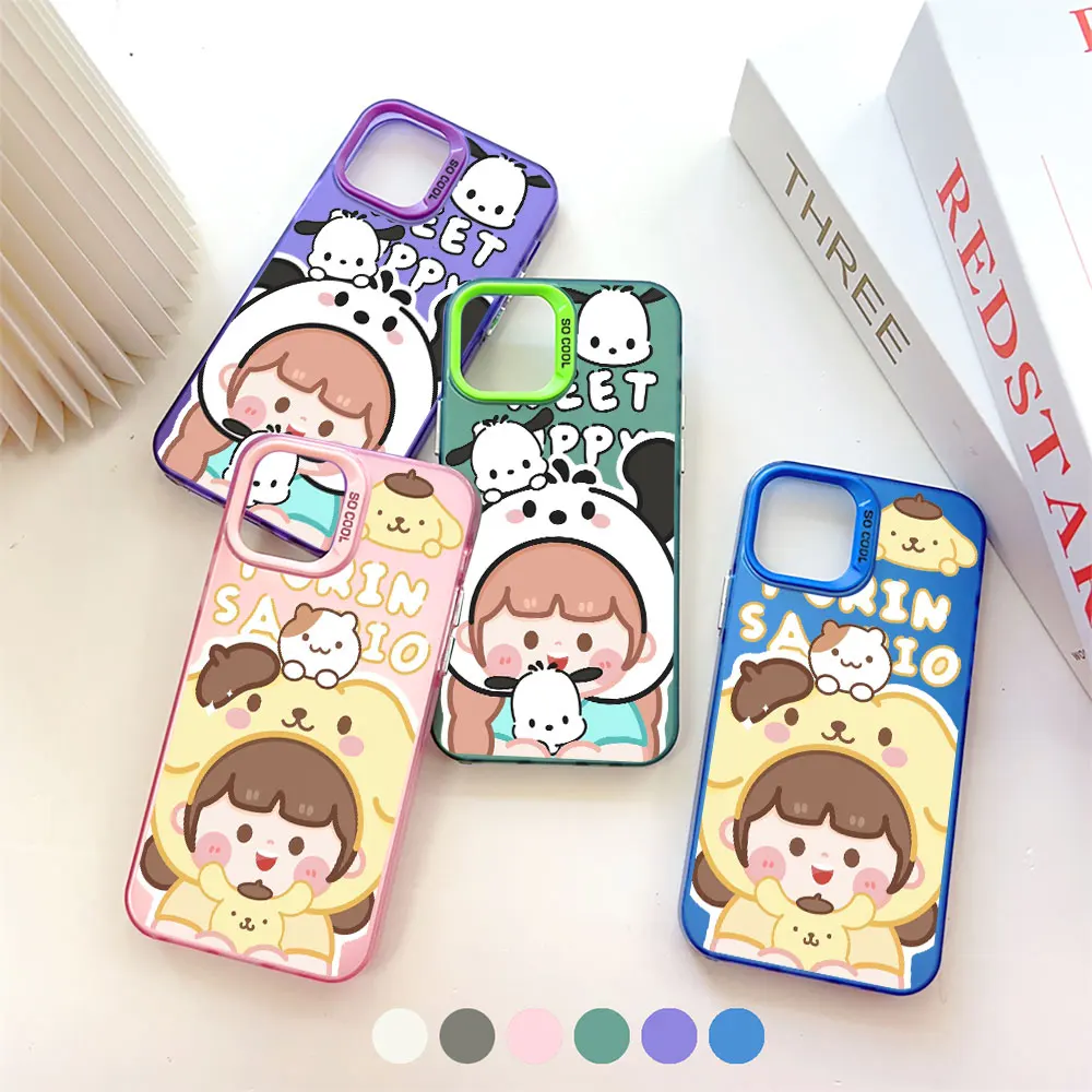 My Melody casing ponsel Anime Pochacco, pelindung HP untuk VIVO Y30 Y30I Y27 Y22 Y21E Y21A Y21G Y21T Y21 Y20 Y17 Y16 Y15A Y15 Y9 Y7 Y03 S 4G 5G